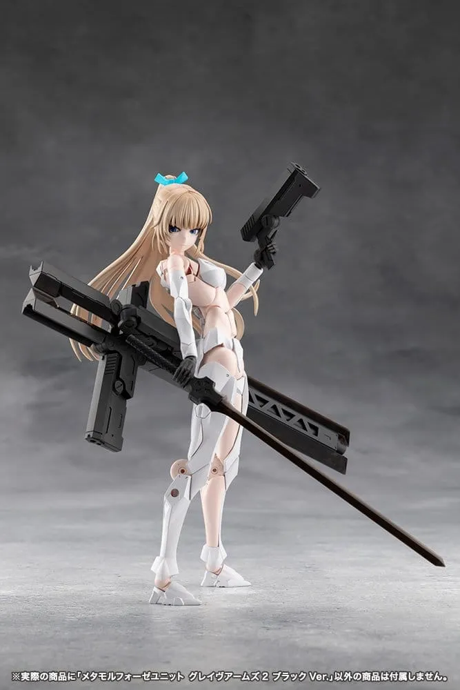 Megalomaria Unlimited Universe Plastic Model Kit Accessory Set Metamorphose Unit Grave Arms 2 Black Ver.